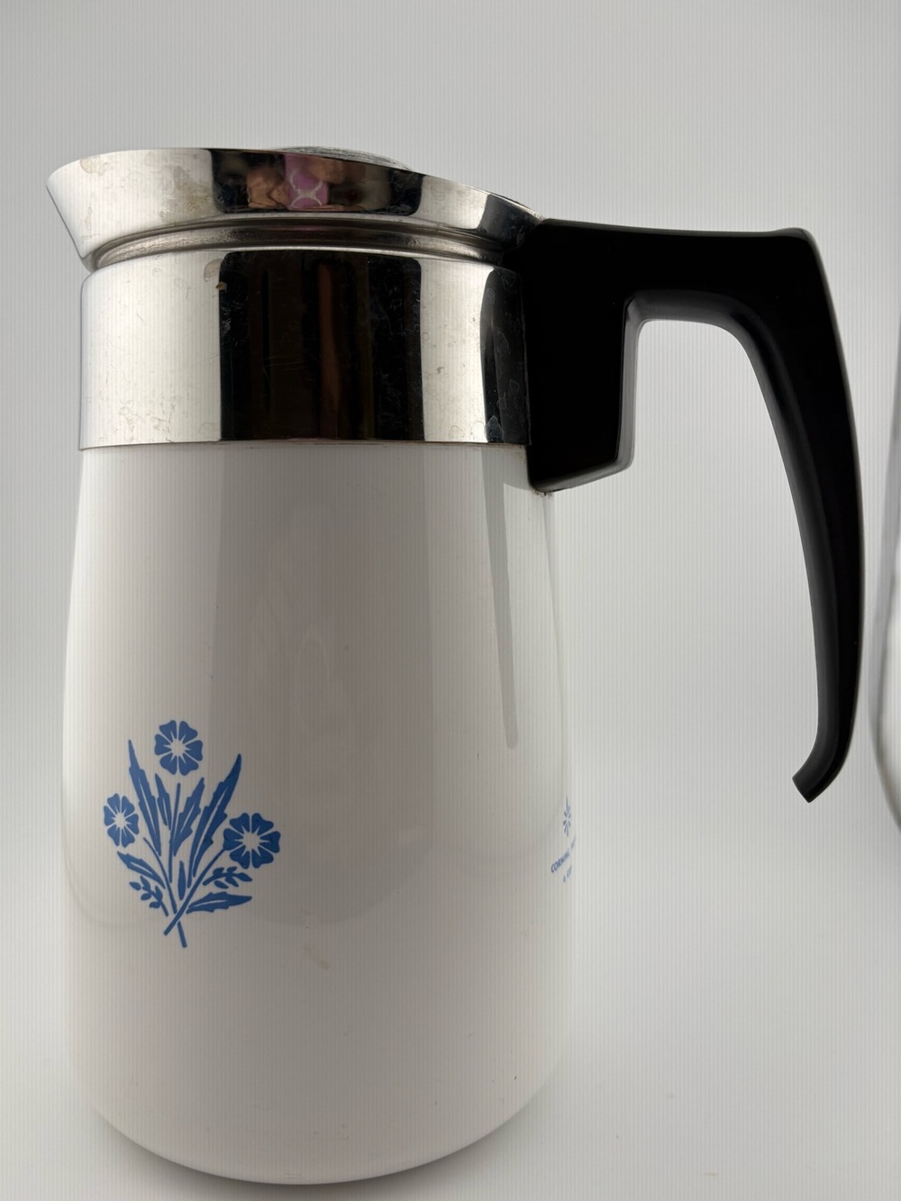 Corning Ware Blue Cornflower 6-Cup Percolator